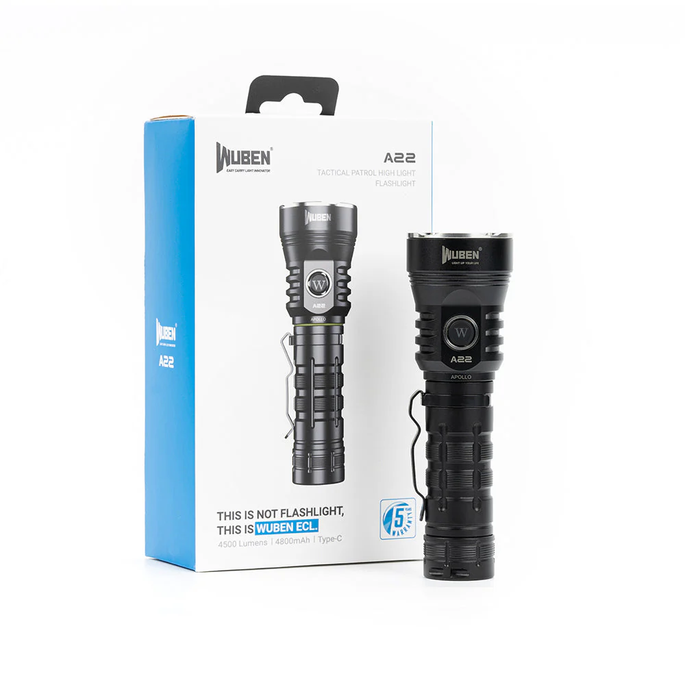 A22 Wiederaufladbare Hochleistungs-Taschenlampe mit 4500 Lumen - Image 11