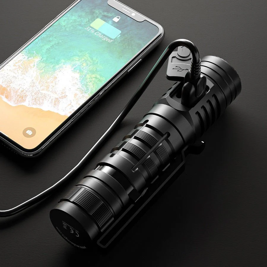 Wuben C2 2000 Lumen Power Bank Taschenlampe - Image 5