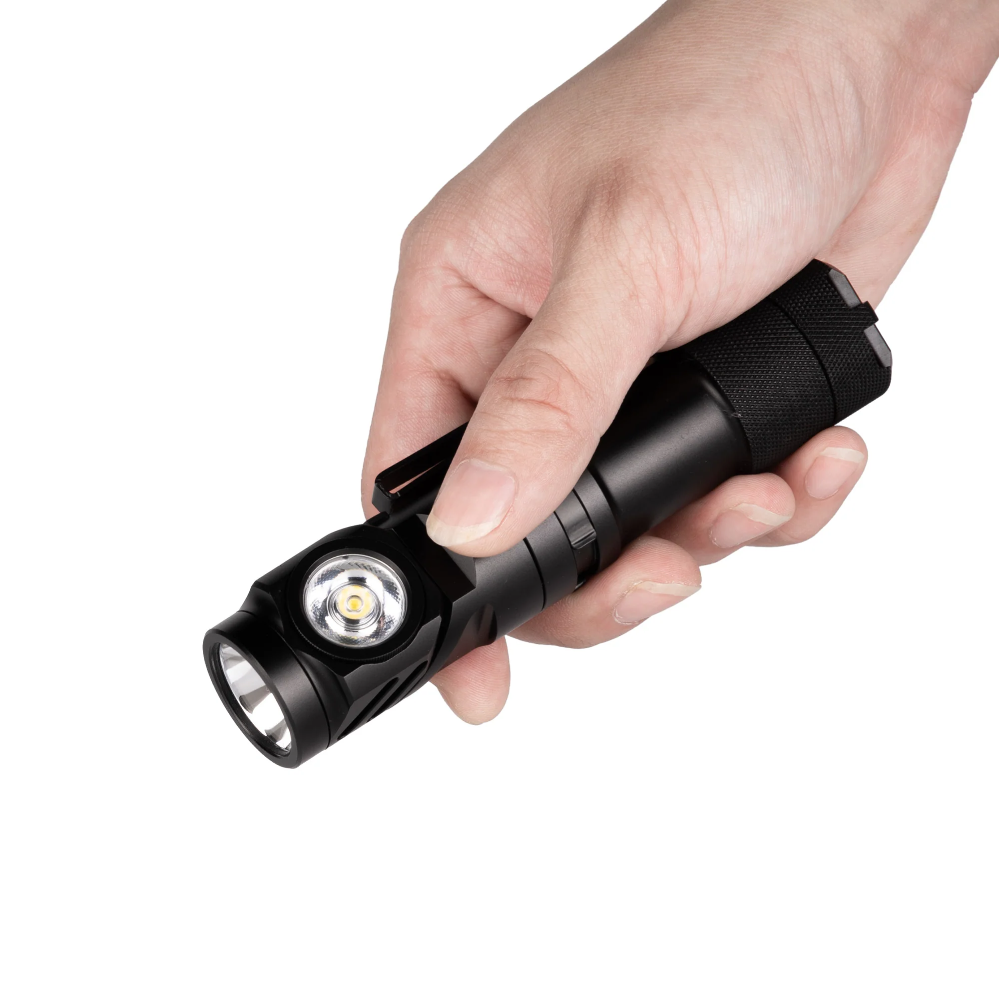 Wuben L1 2000 Lumen Taschenlampe - Taschenlampe mit zwei Lichtquellen und 180° drehbarem Kopf - Image 7