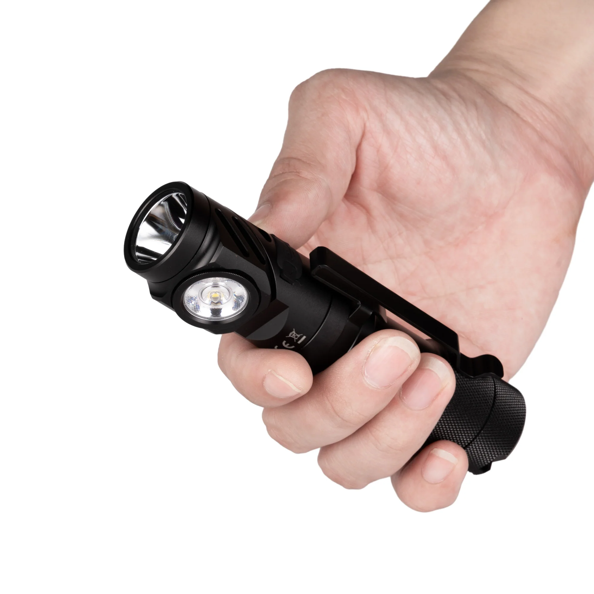 Wuben L1 2000 Lumen Taschenlampe - Taschenlampe mit zwei Lichtquellen und 180° drehbarem Kopf - Image 9