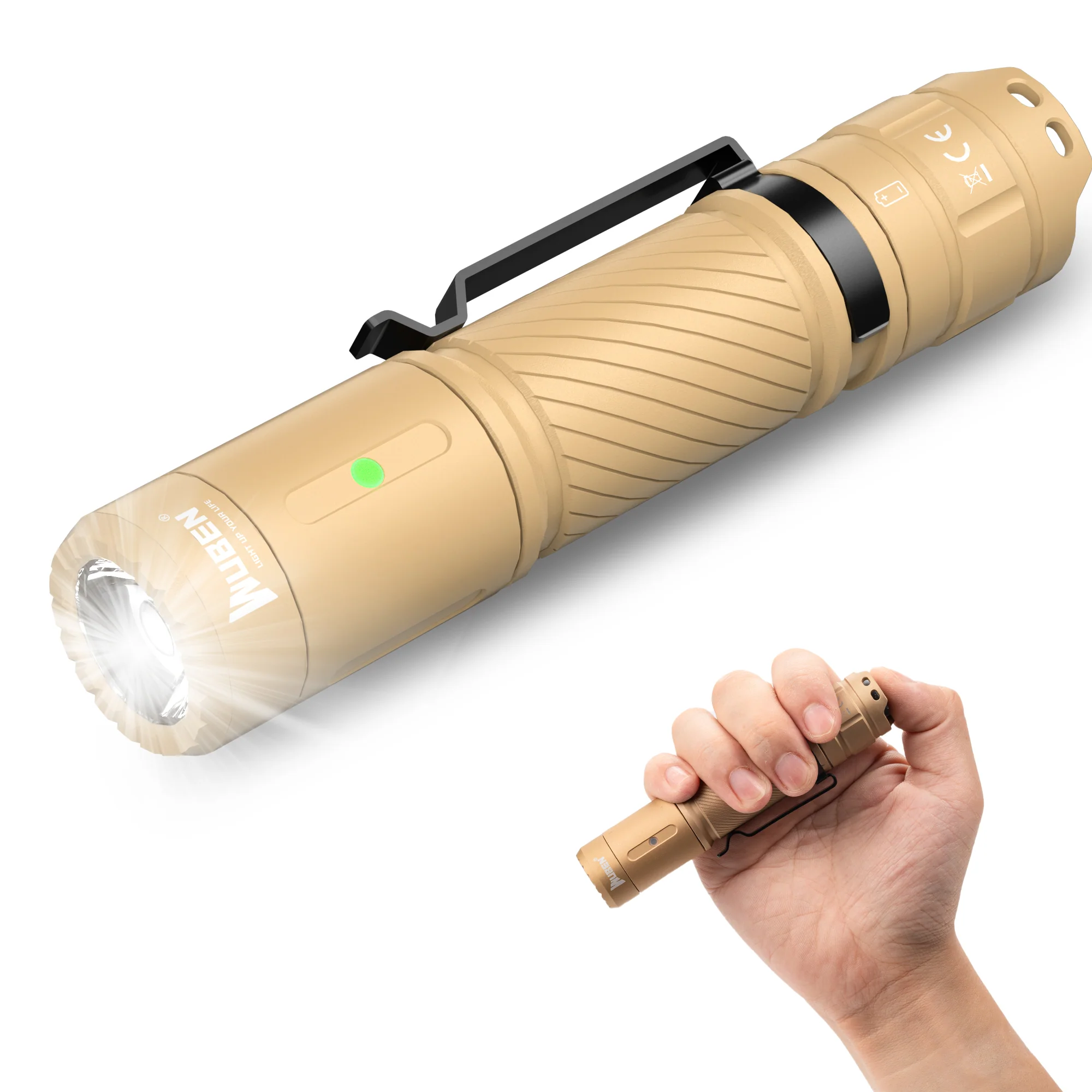 Wuben C3 1200 Lumen Kompakt-Taschenlampe - Image 11