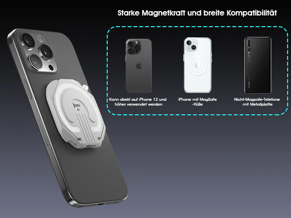 WUBEN E1 EDC wiederaufladbares Selfie-Licht, tragbares Ringlicht - Image 34