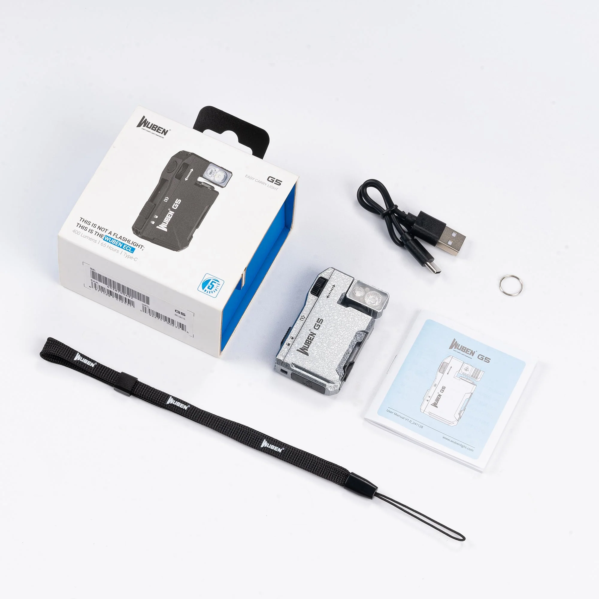 WUBEN G5 (Bundle) EDC-Lampe 400 Lumen - Image 27