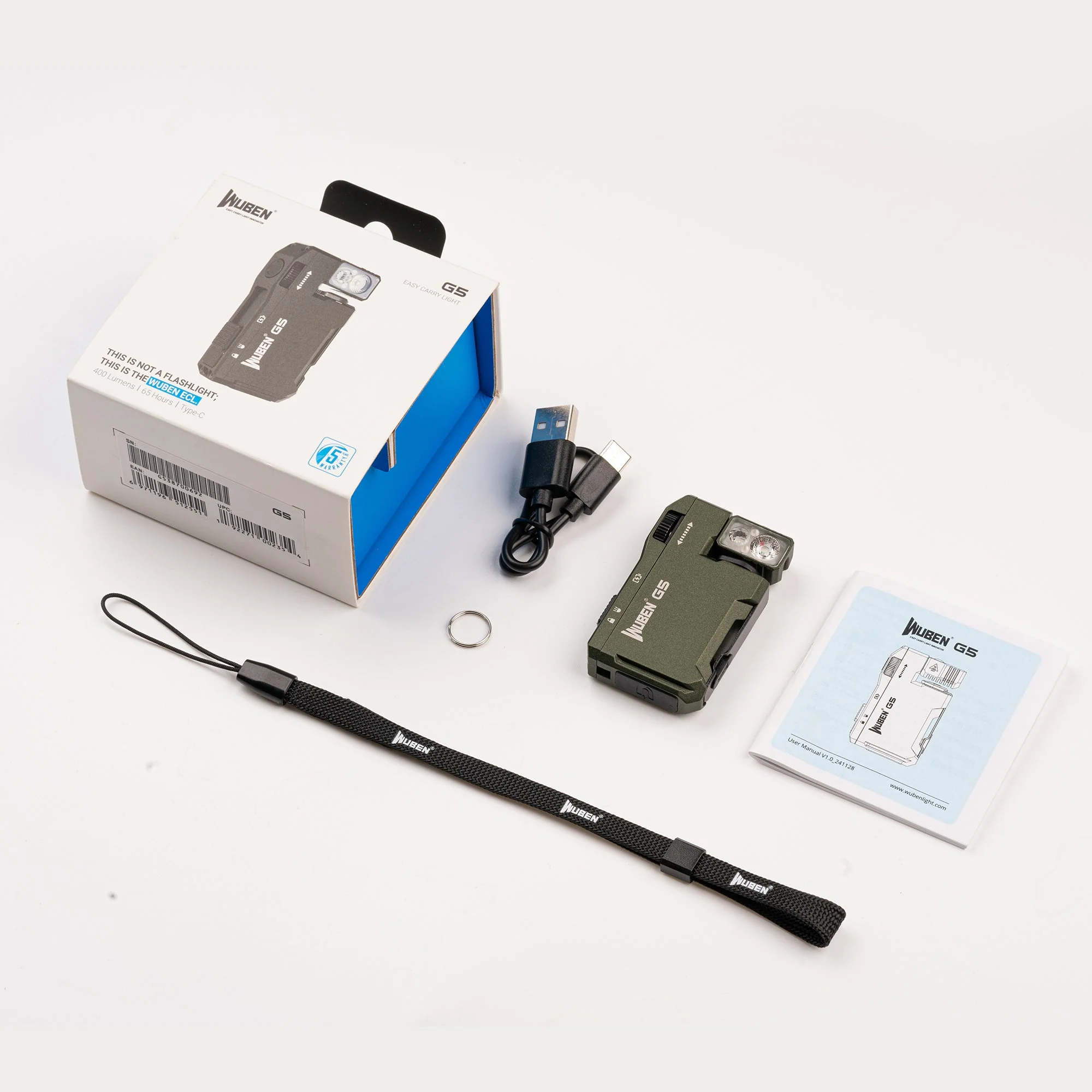 WUBEN G5 (Bundle) EDC-Lampe 400 Lumen - Image 41