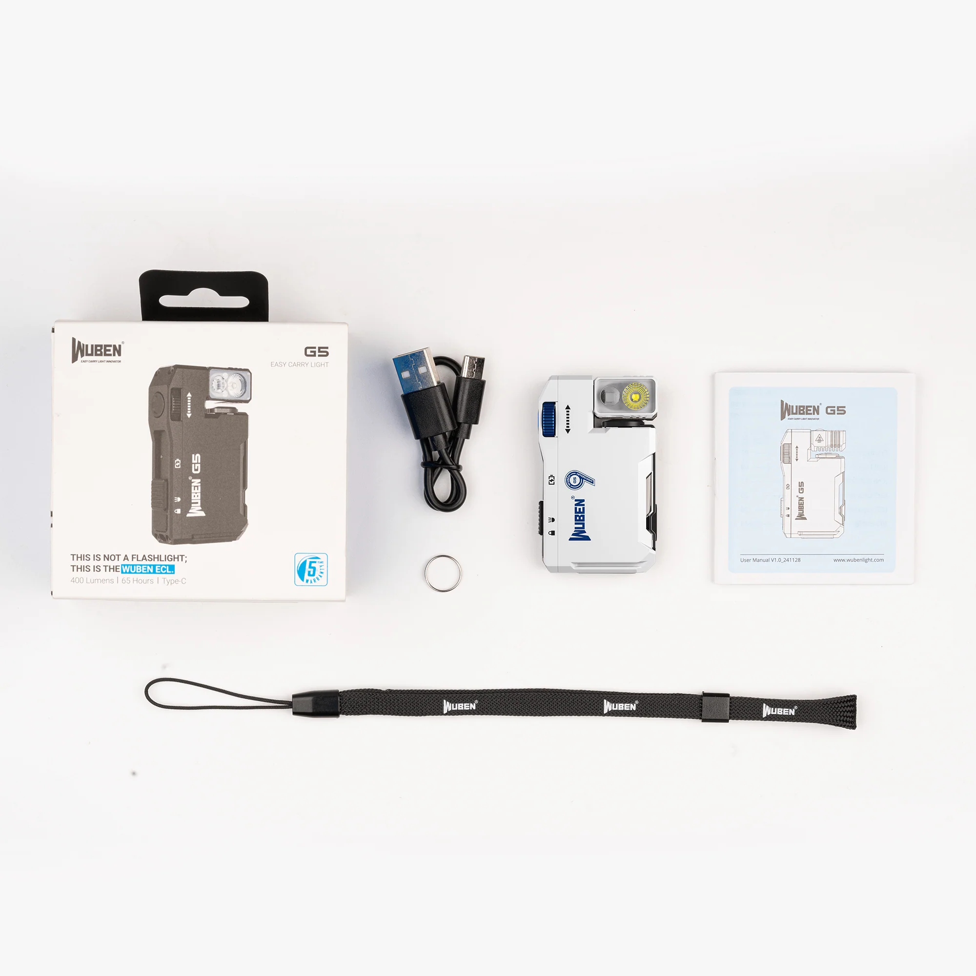 WUBEN G5 EDC-Licht 400 Lumens - Image 39