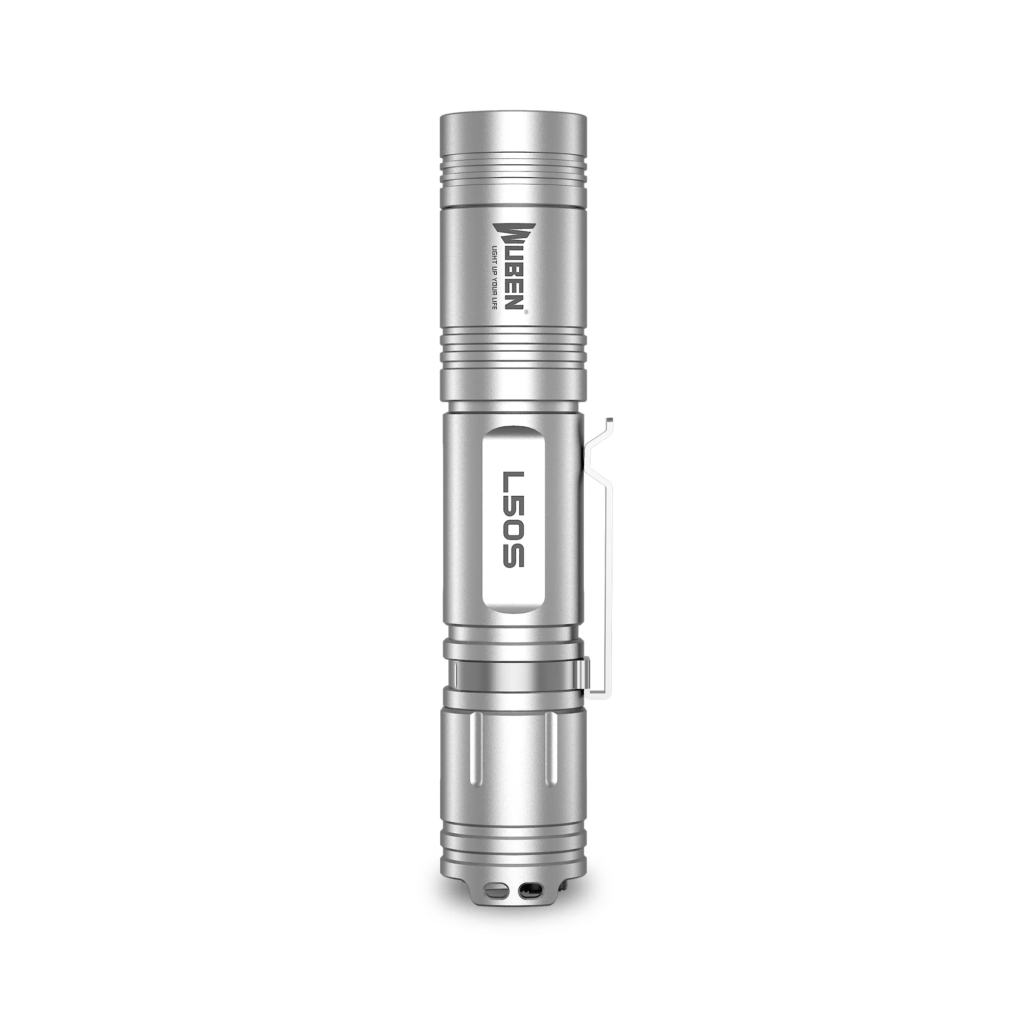 Wuben L50 1200 Lumen Beste wiederaufladbare 18650 EDC Taschenlampe - Image 4