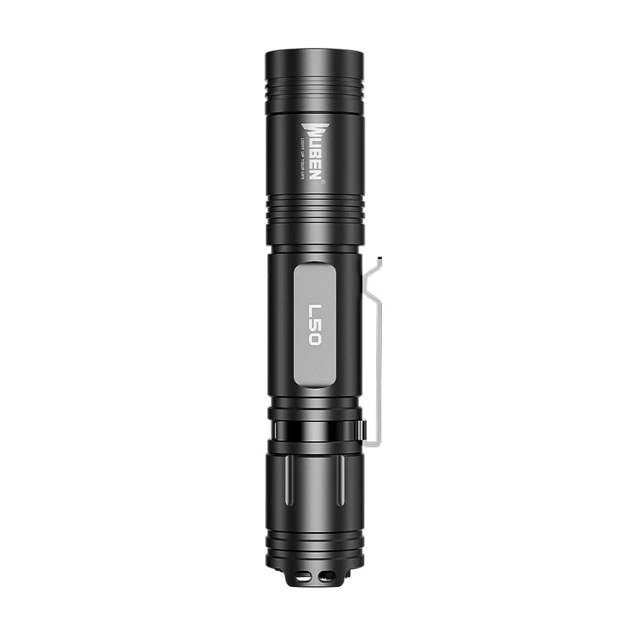 Wuben L50 1200 Lumen Beste wiederaufladbare 18650 EDC Taschenlampe - Image 5