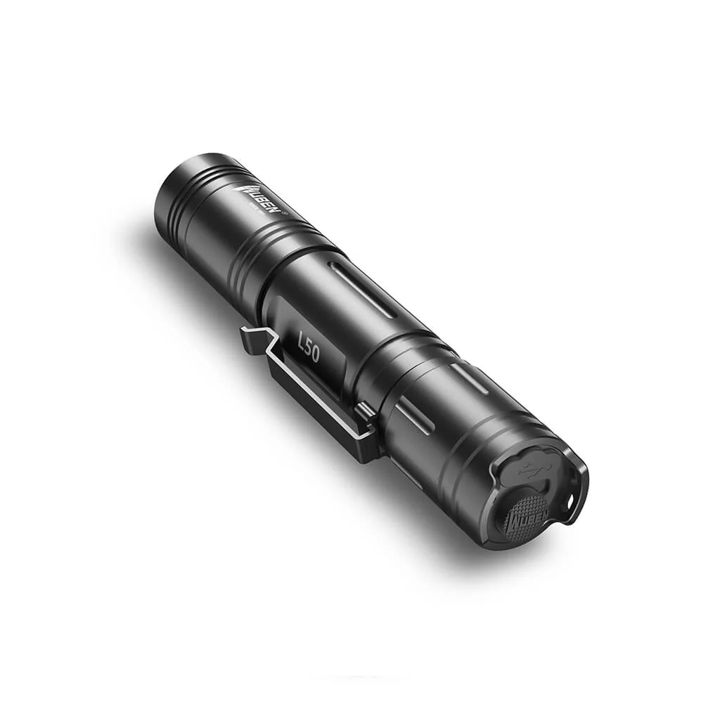 Wuben L50 1200 Lumen Beste wiederaufladbare 18650 EDC Taschenlampe - Image 7
