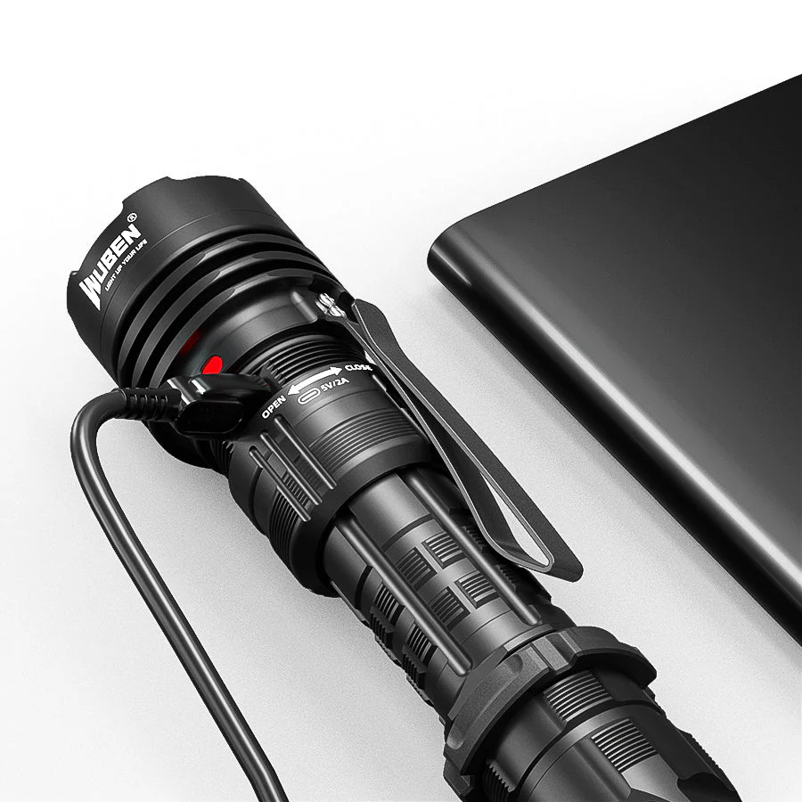 Wuben T1 Beste 2000 Lumen taktische Taschenlampe - Image 9