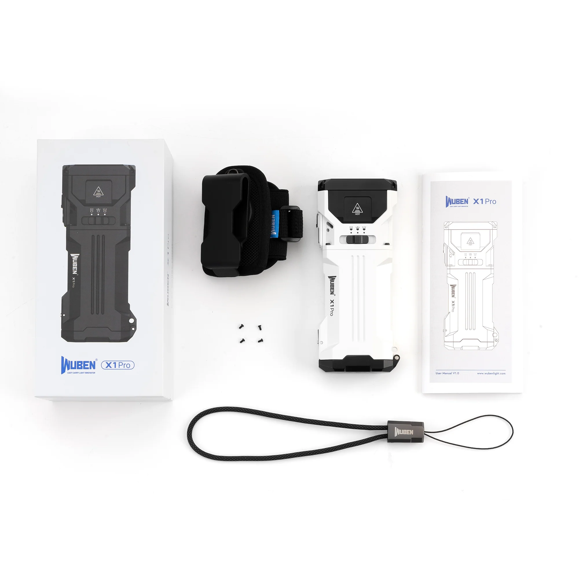 Wuben X1Pro 12300 Lumen wiederaufladbare Powerbank EDC Taschenlampe - Image 11