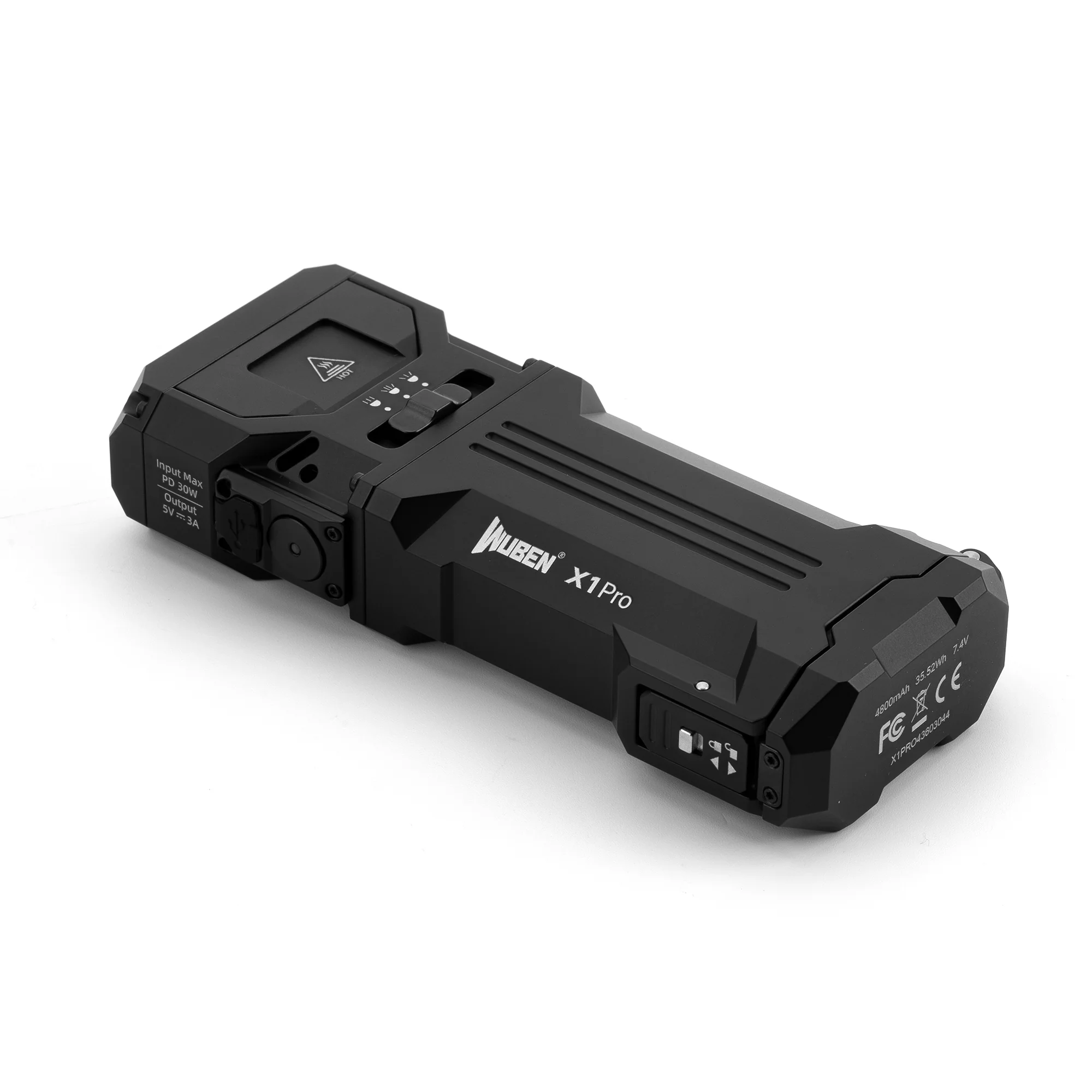Wuben X1Pro 12300 Lumen wiederaufladbare Powerbank EDC Taschenlampe - Image 15