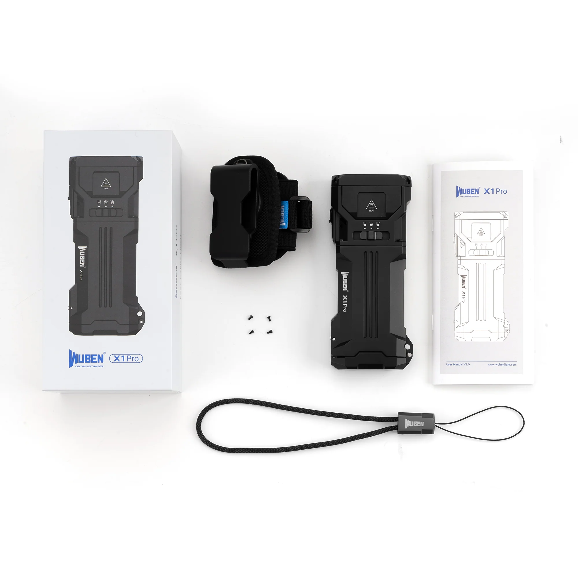 Wuben X1Pro 12300 Lumen wiederaufladbare Powerbank EDC Taschenlampe - Image 22