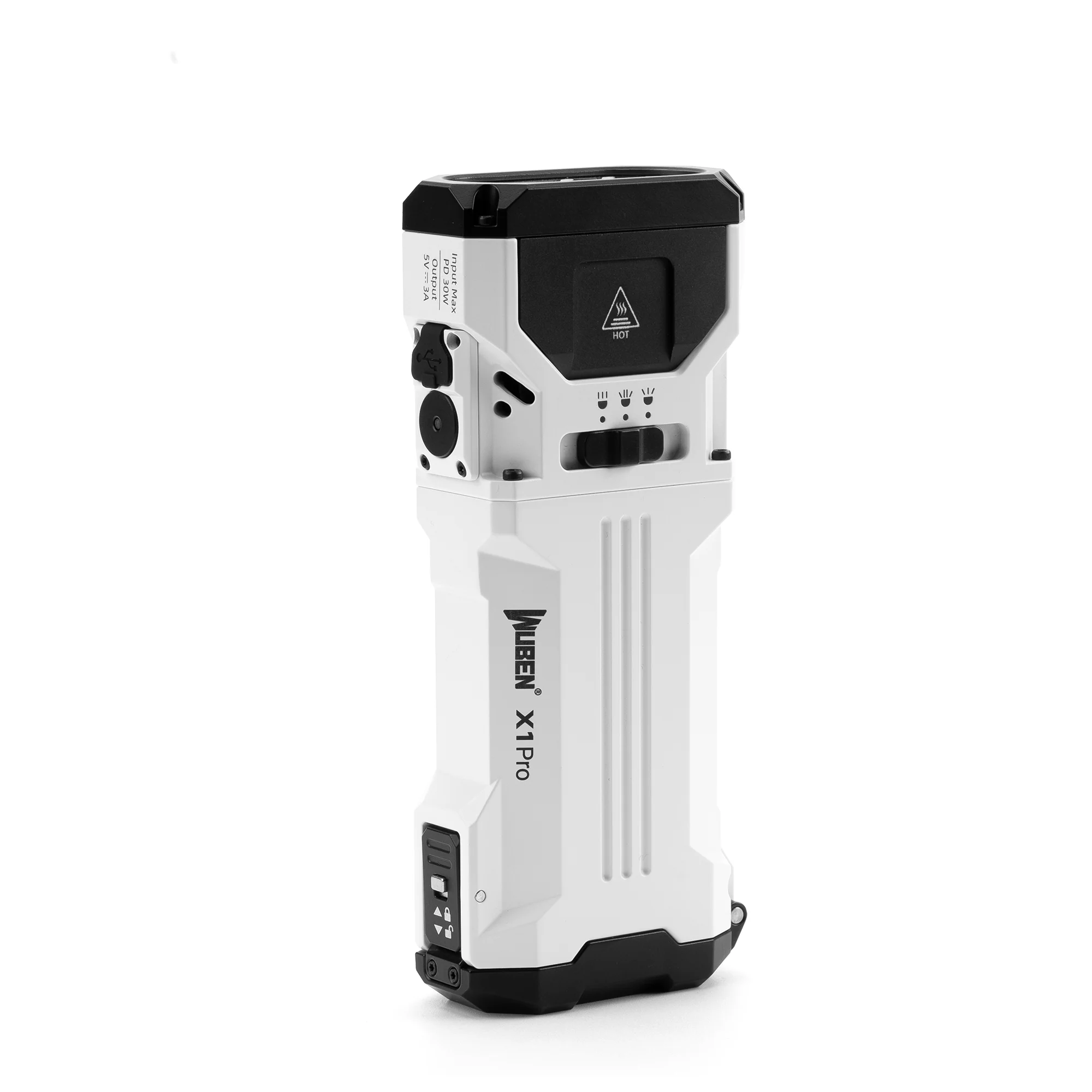Wuben X1Pro 12300 Lumen wiederaufladbare Powerbank EDC Taschenlampe - Image 5