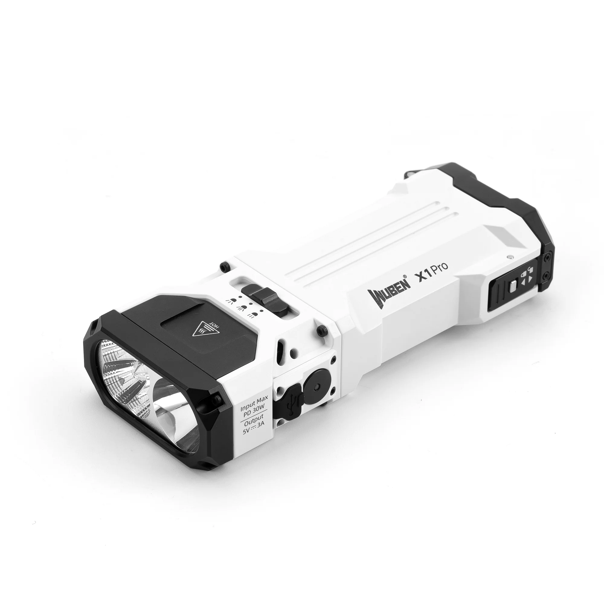 Wuben X1Pro 12300 Lumen wiederaufladbare Powerbank EDC Taschenlampe - Image 8