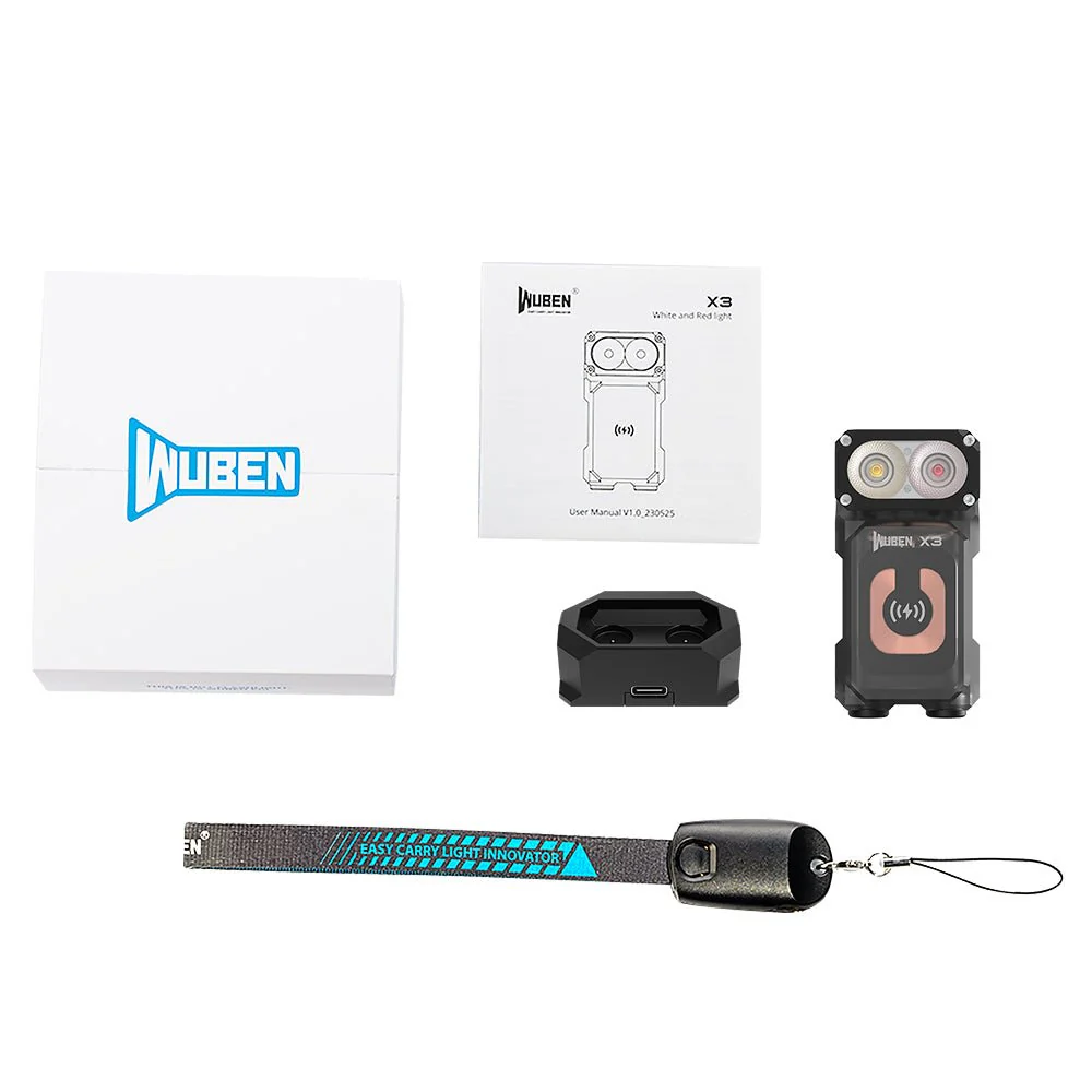 WUBEN X3 Aufladbar Mini 700 LUMENS Taschenlampen - Image 15