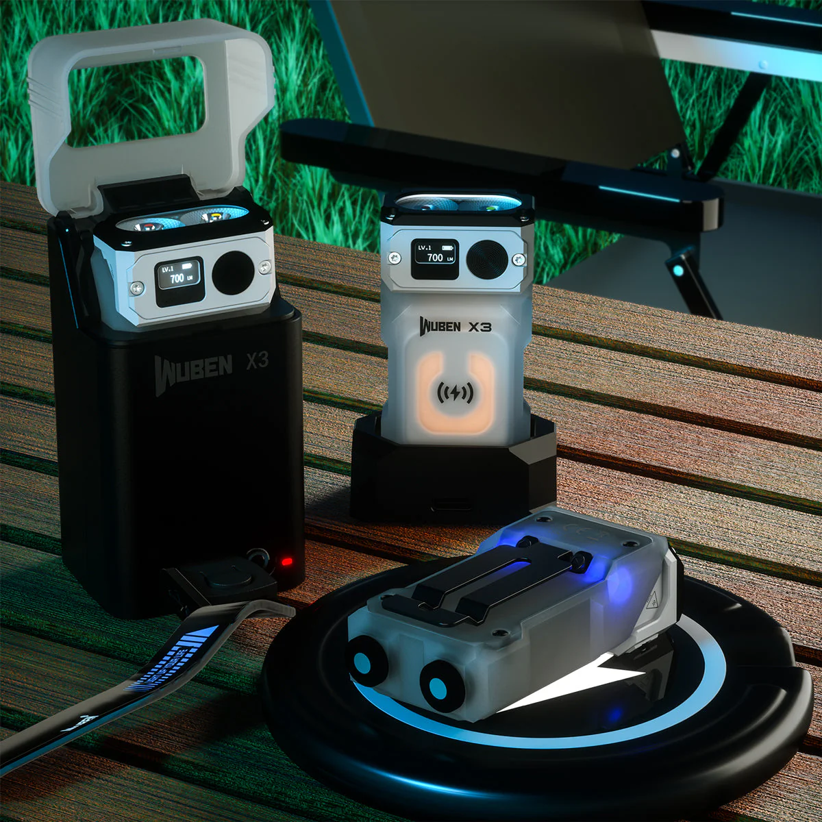 WUBEN X3 Aufladbar Mini 700 LUMENS Taschenlampen - Image 62
