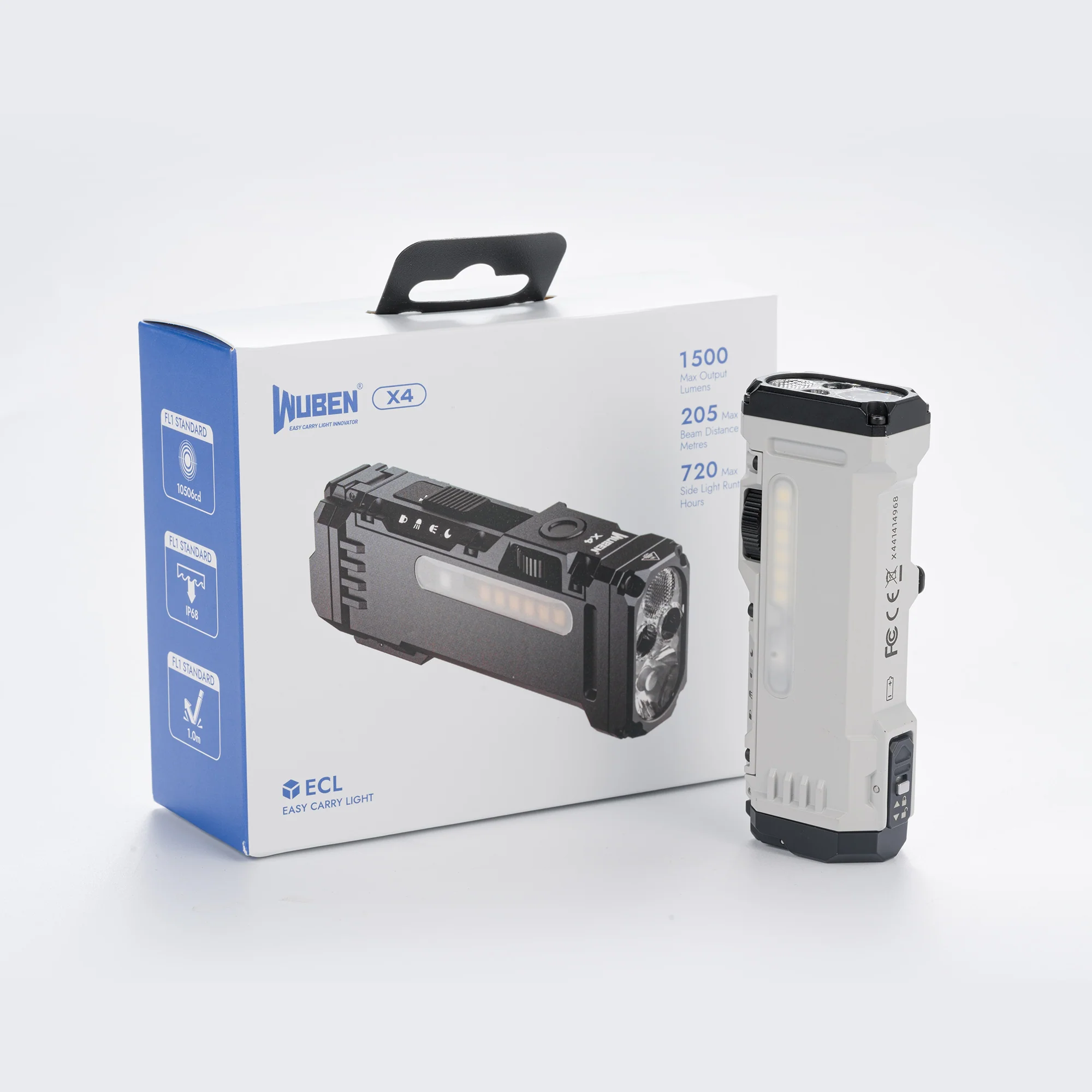 Wuben X4 Kompakte Multifunktions-Taschenlampe - Image 22