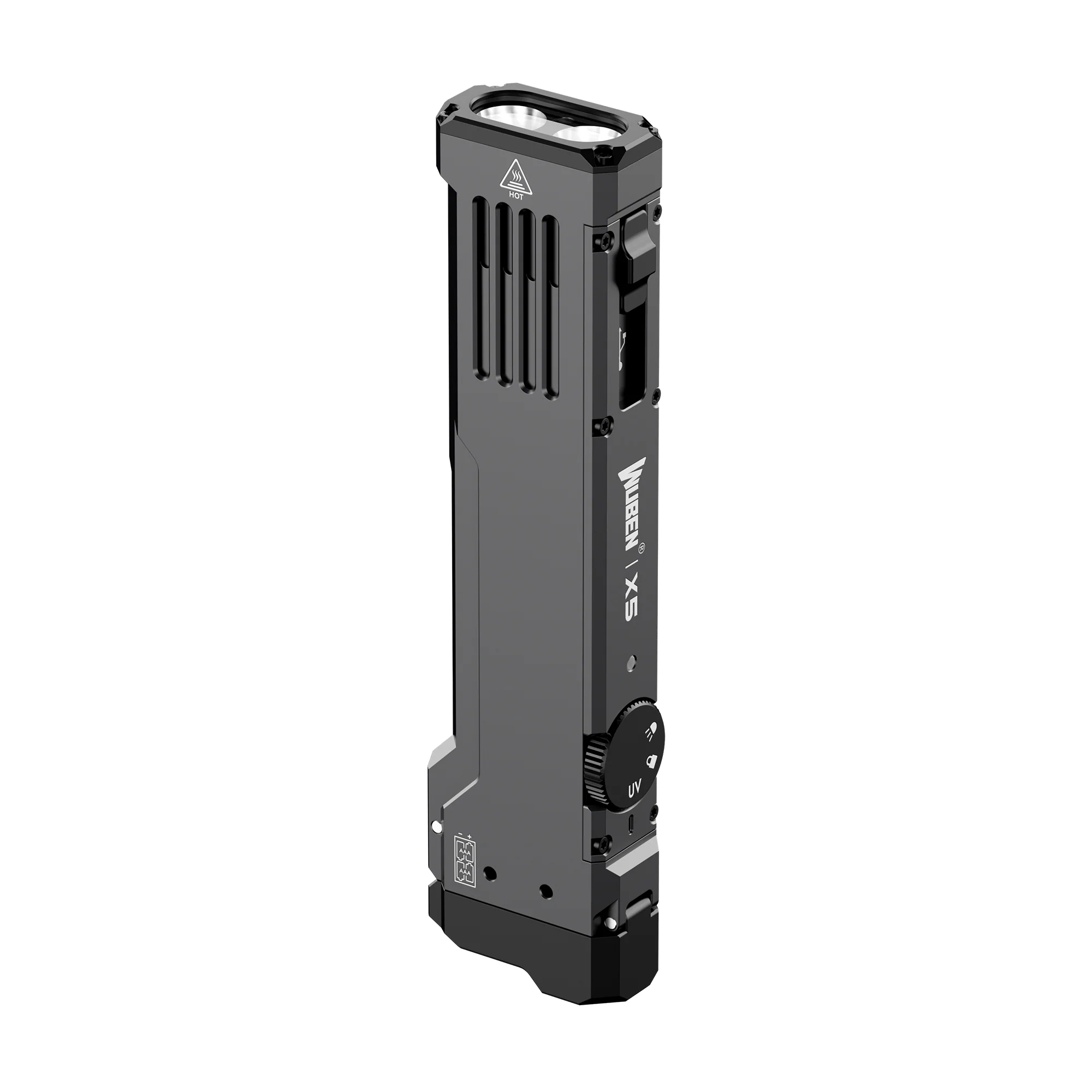 WUBEN X5 3-in-1 wiederaufladbare helle Taschenlampe mit 1300 Lumen für den EDC-Einsatz - Image 14